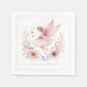 Enchanted Fairy 1st Verjaardagsfeest Servet (Voorkant)
