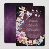 Enchanted Fairy Baby Shower Kaart (Voorkant / Achterkant)