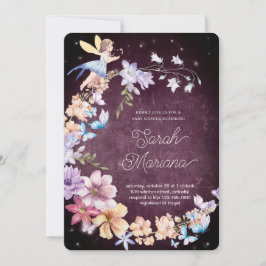 Enchanted Fairy Baby Shower Kaart