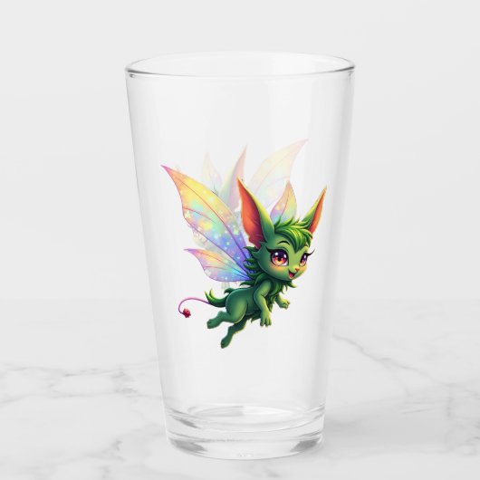 Enchanted Fairy Critter – Magical Forest Sprite  Glas (Voorkant)