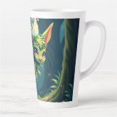 Enchanted Fairy Critter – Magical Forest Sprite  Latte Mok (Rechts)