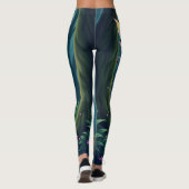 Enchanted Fairy Critter – Magical Forest Sprite  Leggings (Achterkant)