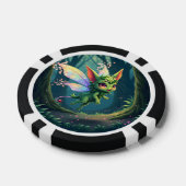 Enchanted Fairy Critter – Magical Forest Sprite  Poker Chips (Enkel)
