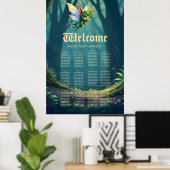 Enchanted Fairy Critter – Magical Forest Sprite  Poster (Thuiskantoor)