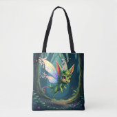 Enchanted Fairy Critter – Magical Forest Sprite  Tote Bag (Voorkant)