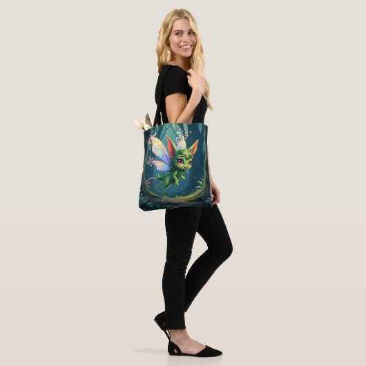 Enchanted Fairy Critter – Magical Forest Sprite  Tote Bag (Op model)