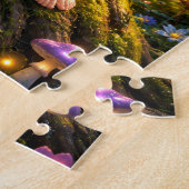 Enchanted Fairy Forest Jigsaw Puzzle Legpuzzel (Zijkant)