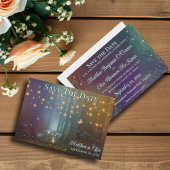 Enchanted Fairy Forest Woodland Wedding Save The Date