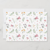 Enchanted Fairy Garden Verjaardag Dank u kaart (Achterkant)