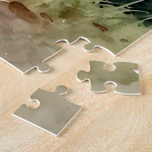 Enchanted Fairy in a Jar in a Magical Forest Legpuzzel (Zijkant)