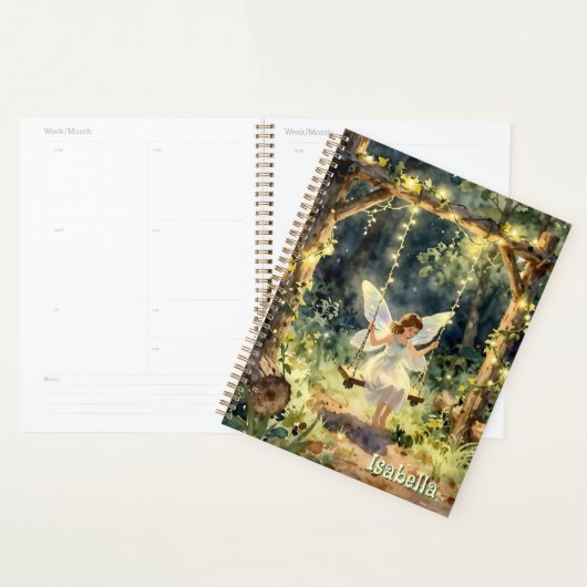 Enchanted Fairy in a Jar in a Magical Forest Planner (Display)