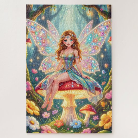 Enchanted Fairy Jigsaw Puzzle Legpuzzel (Verticaal)
