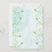 Enchanted Fairy Mushroom Verjaardag uitnodiging (Achterkant)