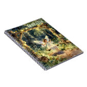 Enchanted Fairy on a Swing in a Magical Forest Notitieboek (Rechterzijde)