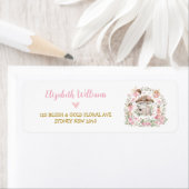 Enchanted Fairy Princess Return Address Label (Insitu)