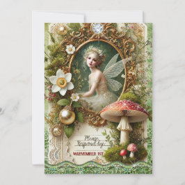 Enchanted Fairy RSVP-kaart | grillig bosevenement Advieskaart