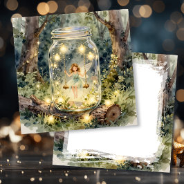 Enchanted Fairy Themed Girl's Birthday Kaart