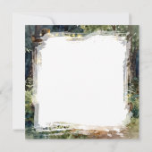 Enchanted Fairy Themed Girl's Birthday Kaart (Achterkant)