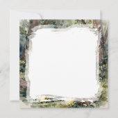 Enchanted Fairy Themed Girl's Birthday Kaart (Achterkant)