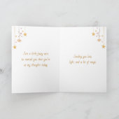 Enchanted Fairy Themed | Thinking About You Kaart (Binnen)