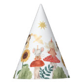 Enchanted Fairy Verjaardagspaddenstoel Feesthoedjes (Voorkant)