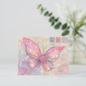 Enchanted fairytale feestdagenkaart (Staand voorkant)