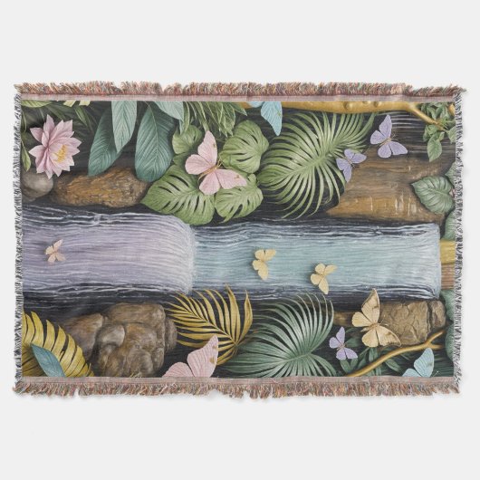 Enchanted Falls Oasis Deken (Voorkant)