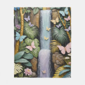 Enchanted Falls Oasis Fleece Deken (Voorkant)