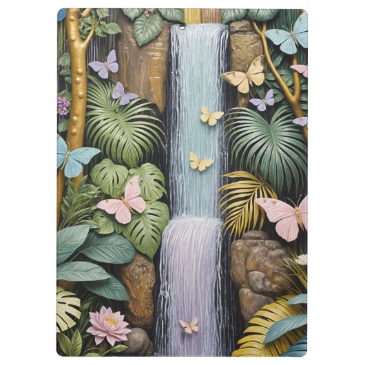 Enchanted Falls Oasis Klembord (Achterkant)