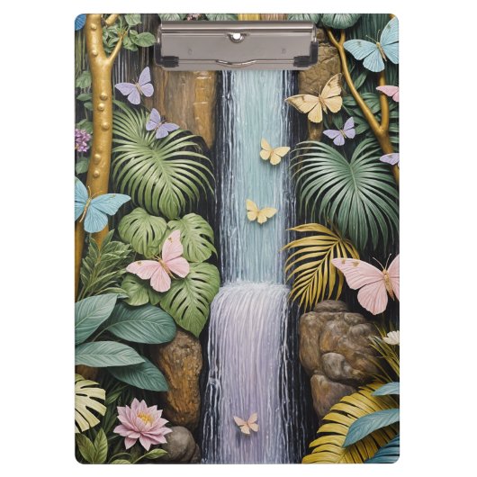 Enchanted Falls Oasis Klembord (Voorkant)