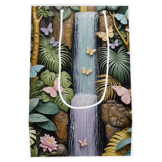 Enchanted Falls Oasis Medium Cadeauzakje (Achterkant)