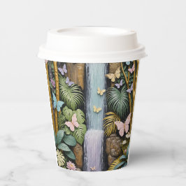 Enchanted Falls Oasis Papieren Bekers