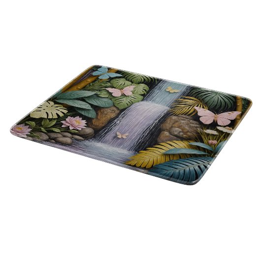 Enchanted Falls Oasis Snijplank (Hoek)