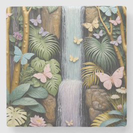 Enchanted Falls Oasis Stenen Onderzetter