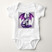 Enchanted Fantasy Creatures T-shirt voor baby's (Voorkant)