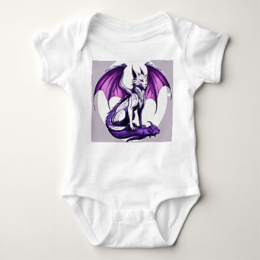 Enchanted Fantasy Creatures T-shirt voor baby's (Voorkant)