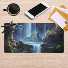 Enchanted Fantasy Waterfall Dreamscape  Bureaumat