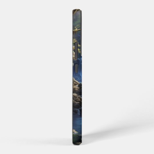 Enchanted Fantasy Waterfall Dreamscape  Samsung Galaxy Hoesje (Rechterkant)