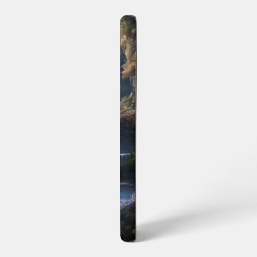 Enchanted Fantasy Waterfall Dreamscape  Samsung Galaxy Hoesje (Linkerkant)