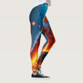Enchanted Fire Feline Leggings (Rechts)