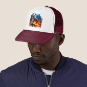 Enchanted Fire Feline Trucker Pet (In situ)