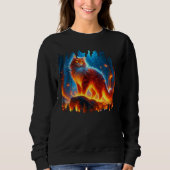 Enchanted Fire Feline Trui (Voorkant)