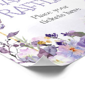 Enchanted Floral Butterfly Luier Raffle Poster (Hoek)