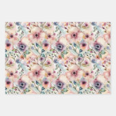 Enchanted Floral Trio Inpakpapier Vel (Voorkant 2)