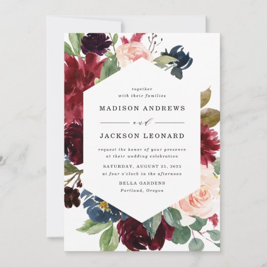 Enchanted Floral | Uitnodiging tot het indienen va (Voorkant)