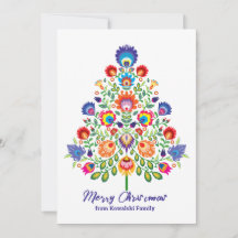 Enchanted Florals: Een Yuletide Tapestry van Folkl