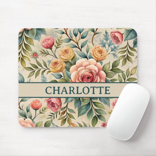 Enchanted Florals Muismat (Met muis)