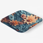 Enchanted Flower-kartonnen zakken Papieren Bordje (Gebogen)