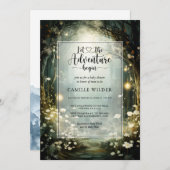 Enchanted Forest Adventure gaat van start met Baby Kaart (Voorkant / Achterkant)