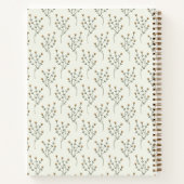 Enchanted Forest Animals Baby shower Gastenboek Notitieboek (Achterkant)